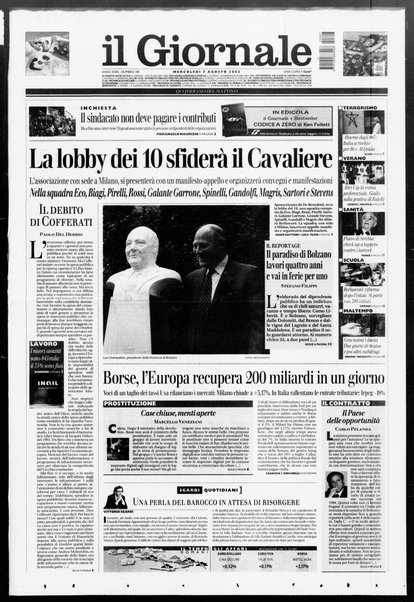 Il giornale : quotidiano del mattino